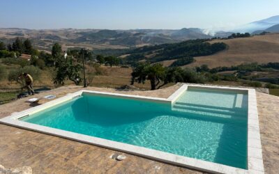 Collaudo piscina : successivo alla realizzazione e posa in opera .